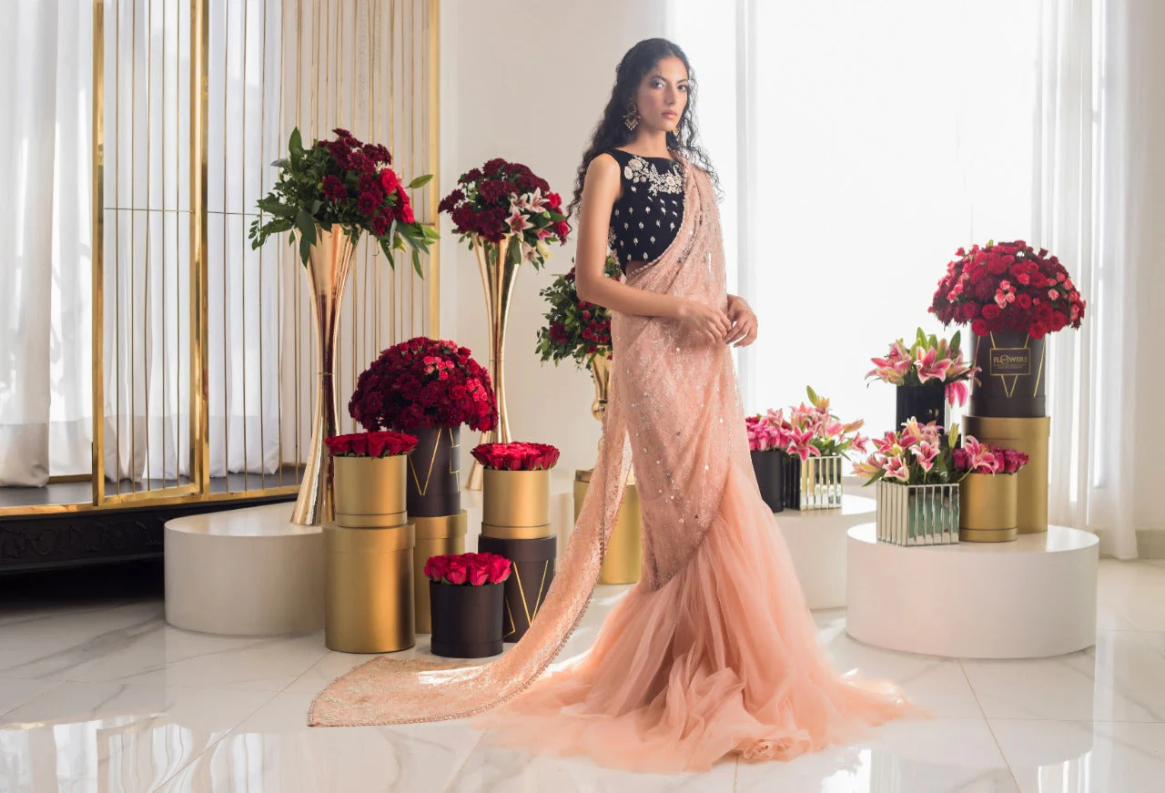 Blush Pink Sarre - Image 3
