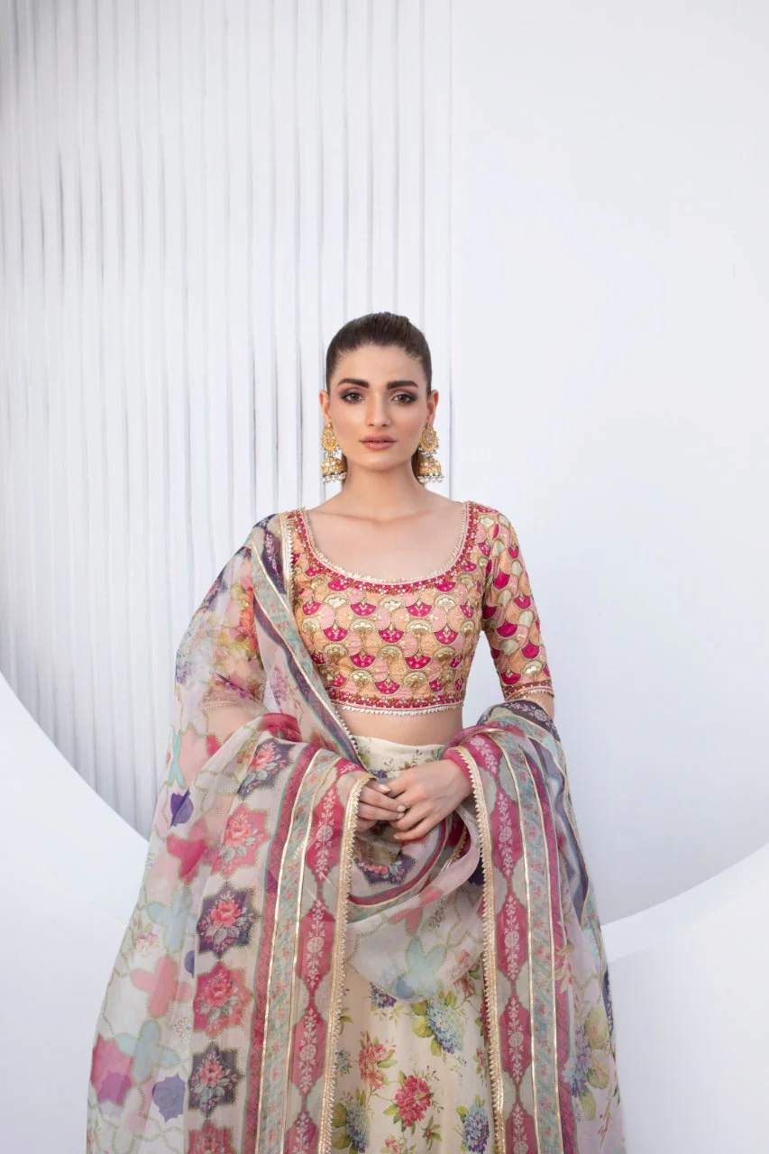 Chatapati Choli With Printed Lehnga - Image 4