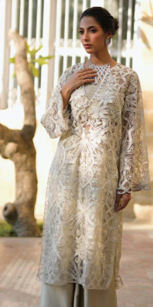 Chiffon Dupatta with fabric finishing