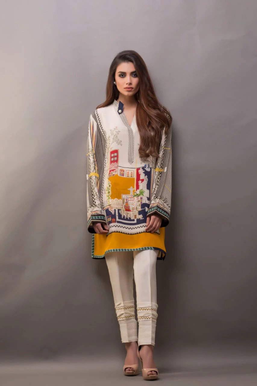 Digitally Printed Crepe Shirt With trousers 1 - Image 3