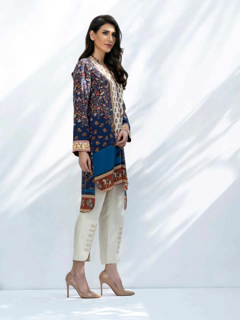 Digitally Printed Crepe Shirt With trousers 2 - Image 3