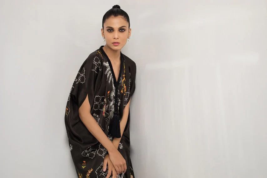 Digitally Printed Kaftan With trousers - Image 4
