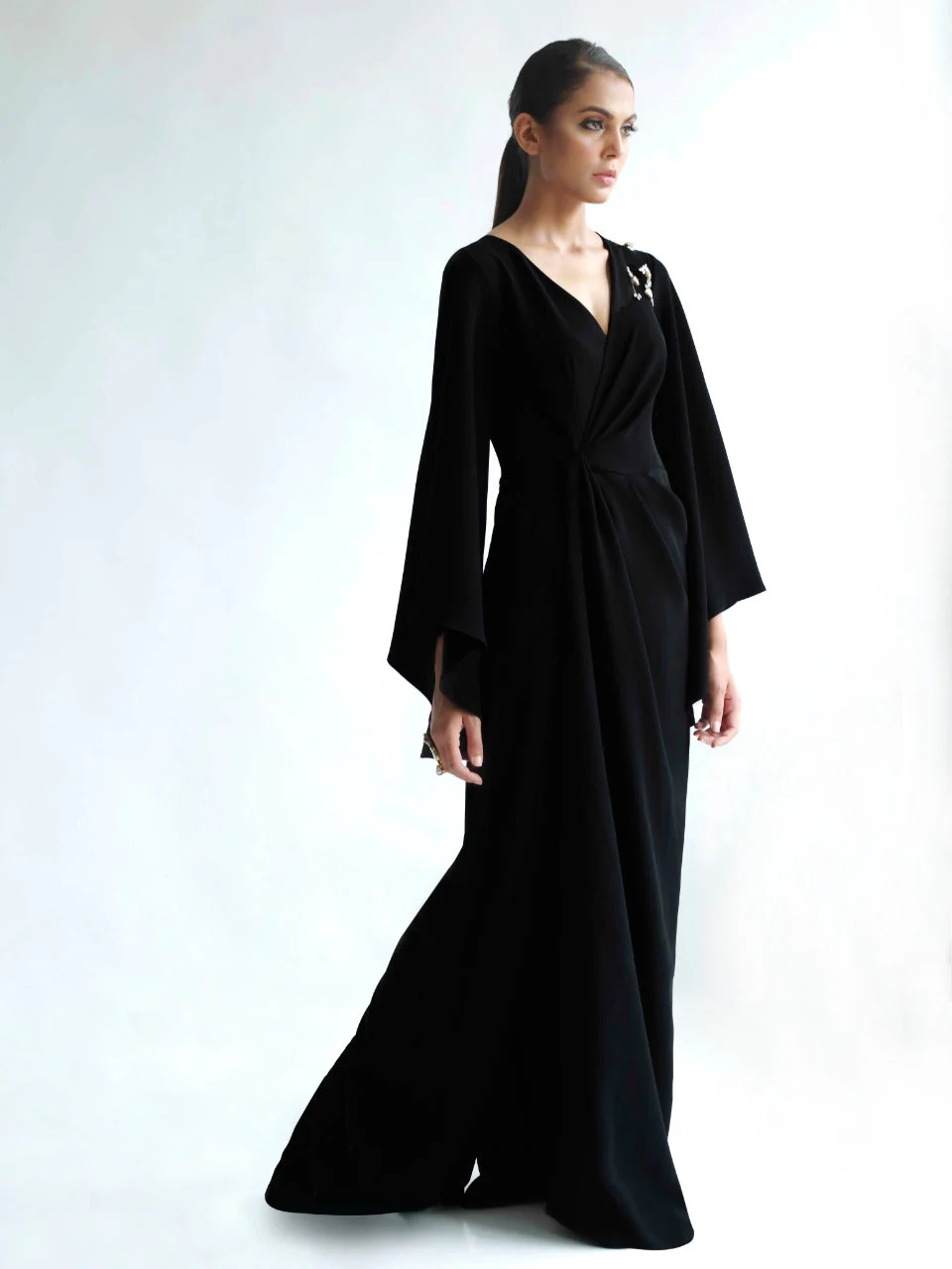 Jumpsuit With A Knotted Overlay - Image 3